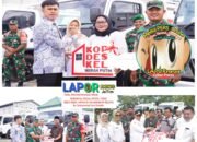 Penyerahan Simbolis dan Pelepasan Kendaraan Truk KDKMP di Wilayah Blitar Raya