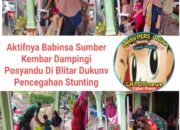 Peran Aktif Babinsa Sumberkembar Dampingi Posyandu, Dukung Pencegahan Stunting
