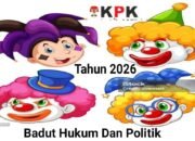 Komentar Pedas Abah Davi Pengamat LAPOR : Ketika Lembaga KPK Tahun 2026 Menjadi Badut Hukum Dan Politik