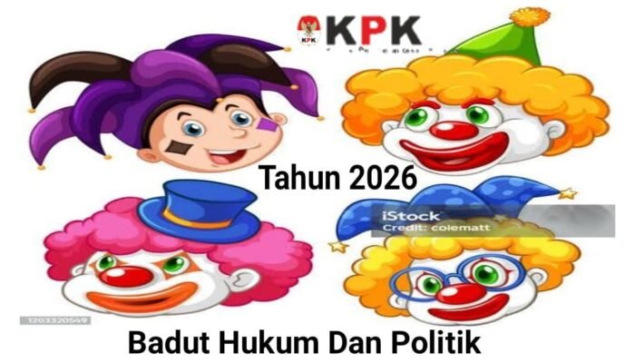 Komentar Pedas Abah Davi Pengamat LAPOR : Ketika Lembaga KPK Tahun 2026 Menjadi Badut Hukum Dan Politik