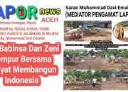 Galakkan Gotong royong Kepedulian TNI :  ‘Babinsa Wlingi Bantu Pembangunan Pondasi Rumah Bapak Sugino’