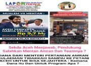 MENTAN AMRAN ATAU PEMDA ACEH YANG BERBOHONG ?